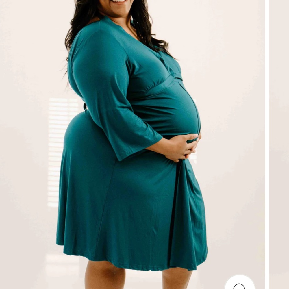 Lila Labor and Postpartum Gown Full Figure